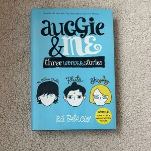 Auggie & Me by R.J. Palacio - Blue Hardcover